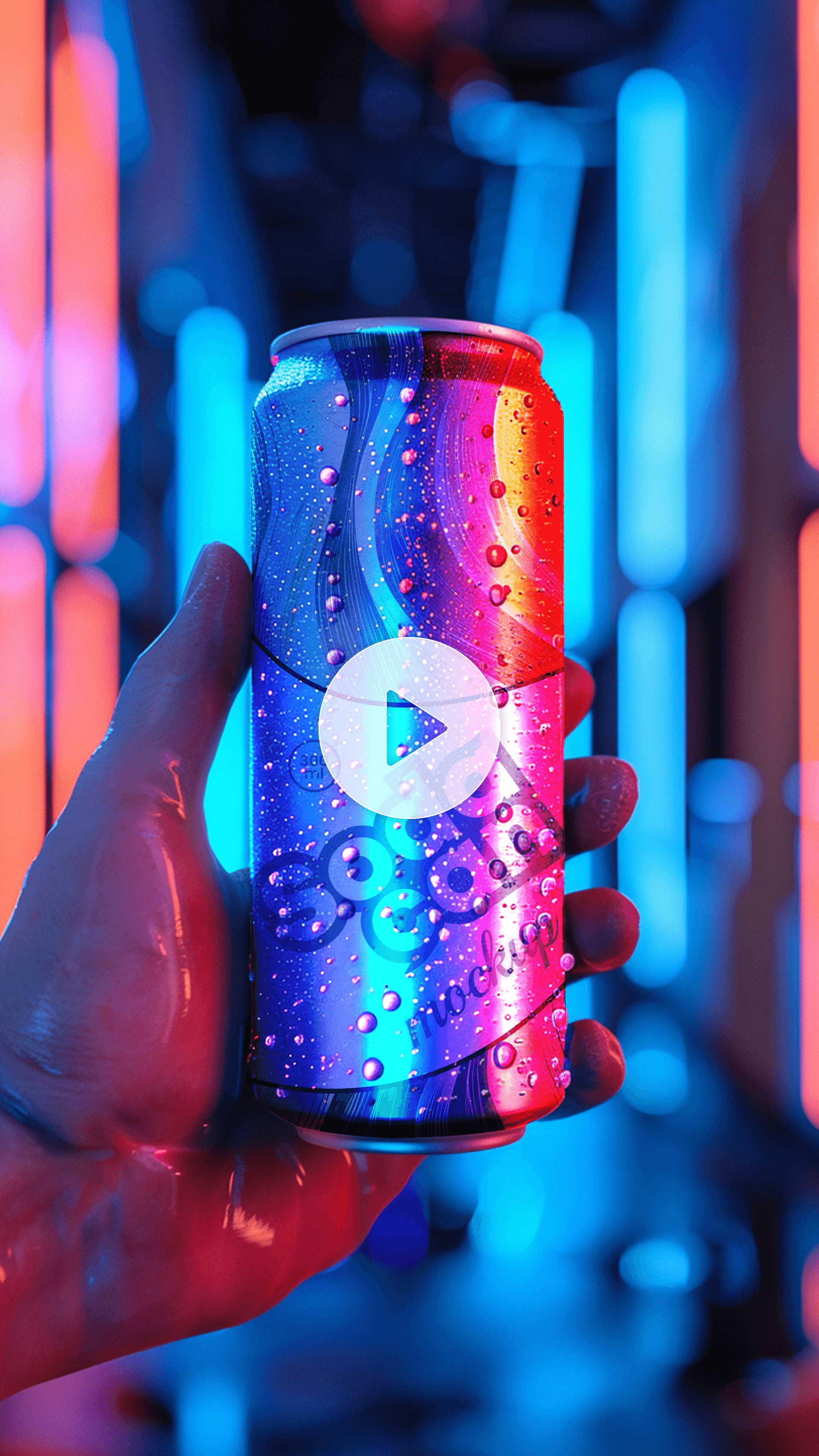 Social media content designed for short content formats. Social media snackable videos.