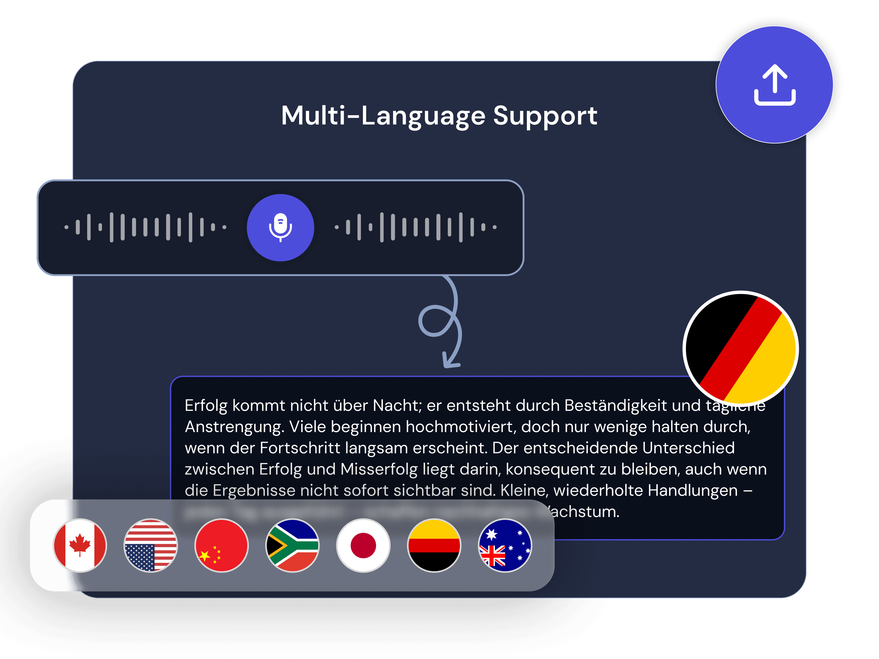 How many languages are supported?