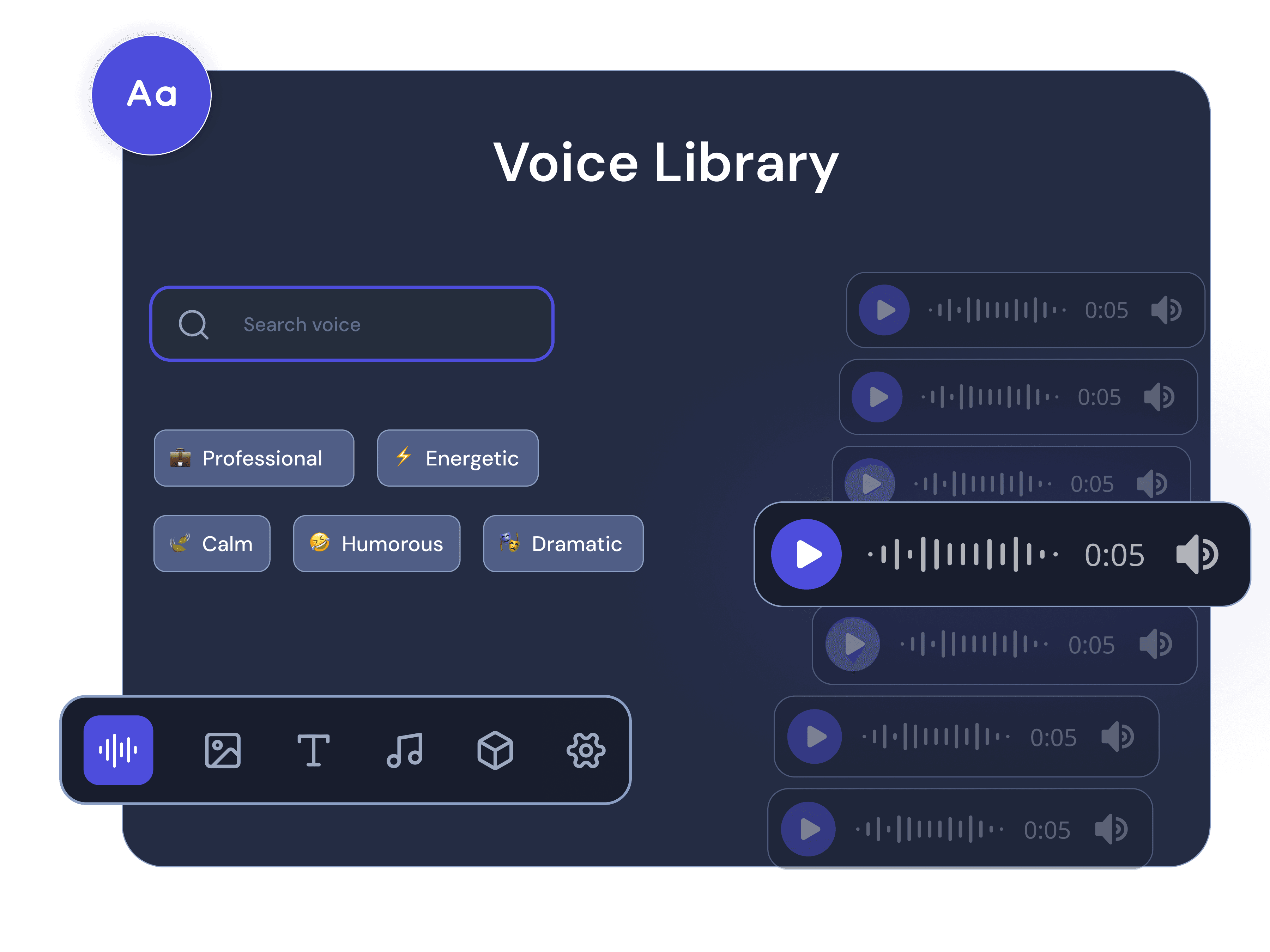 How to find the perfect voice?
