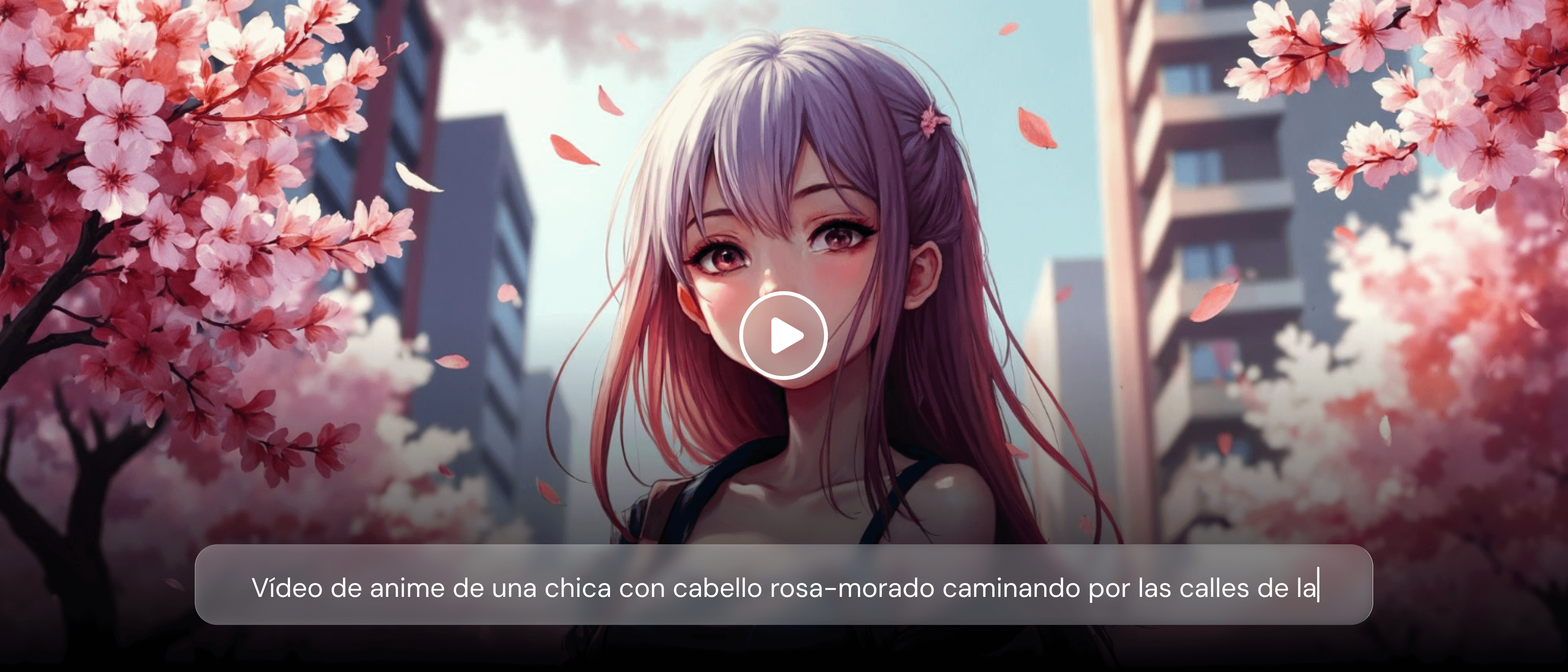 Generador de vídeo con IA