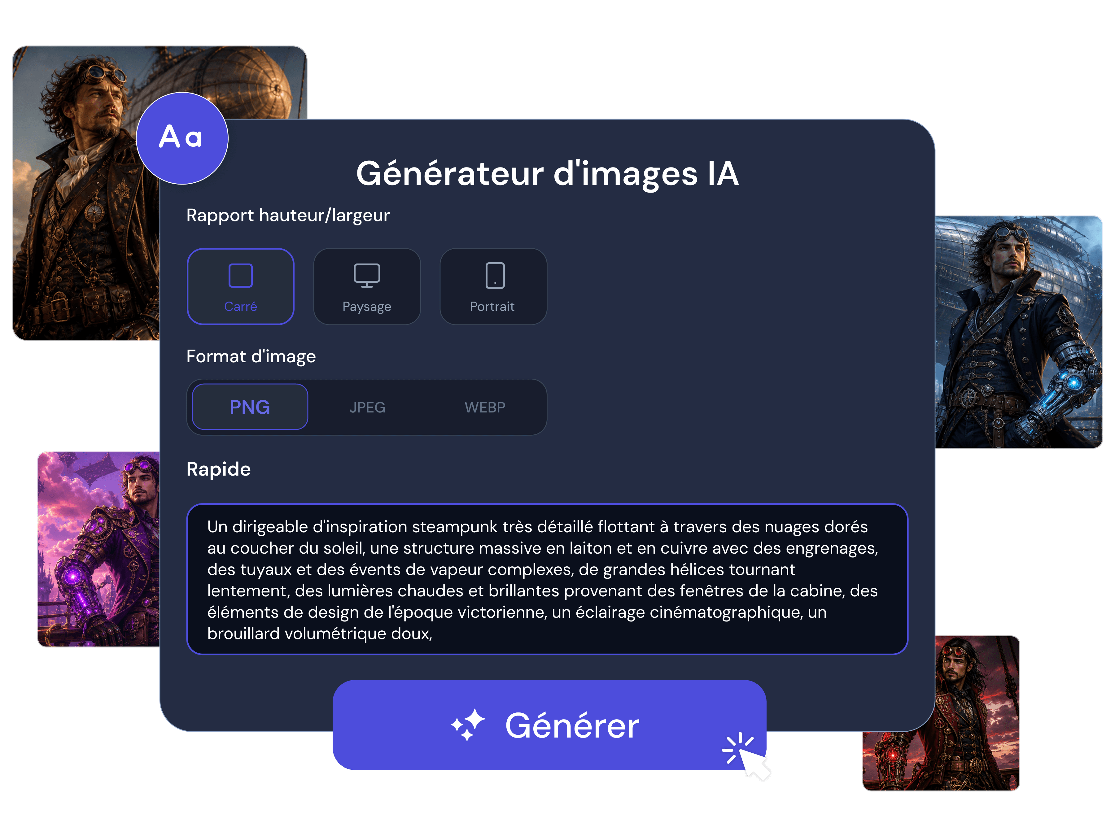 Génération de Texte en Image
