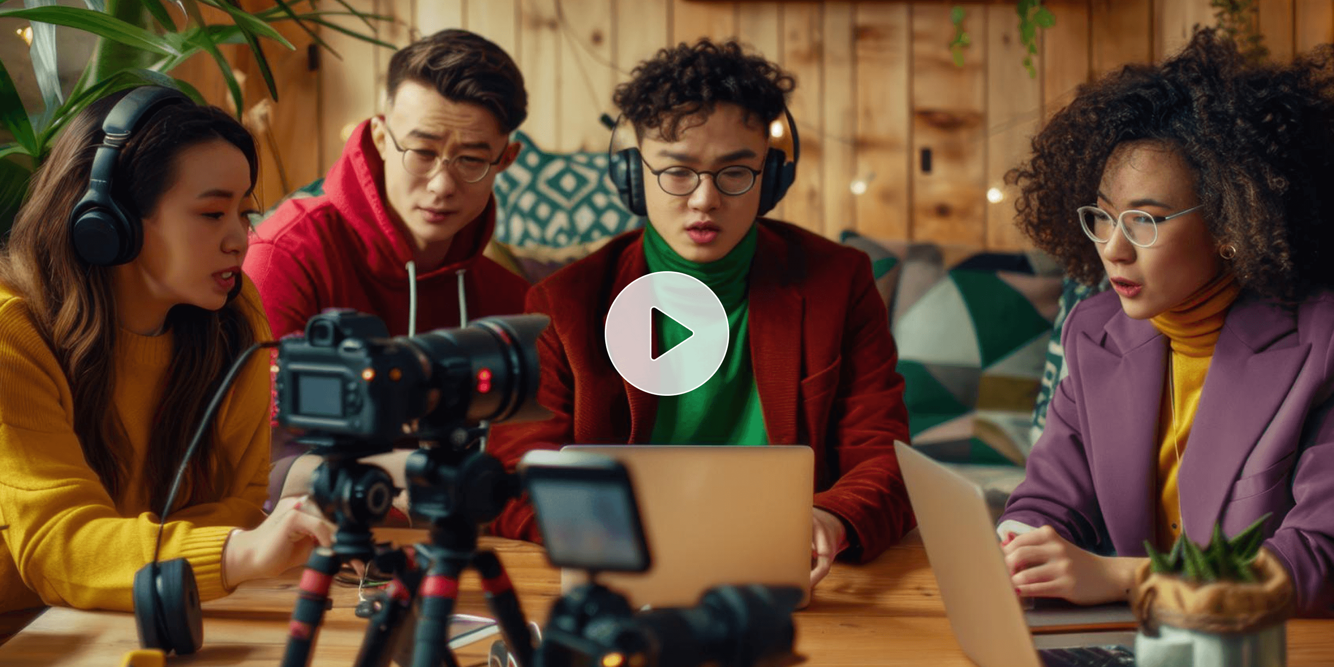 Scene generation for complete video workflow
