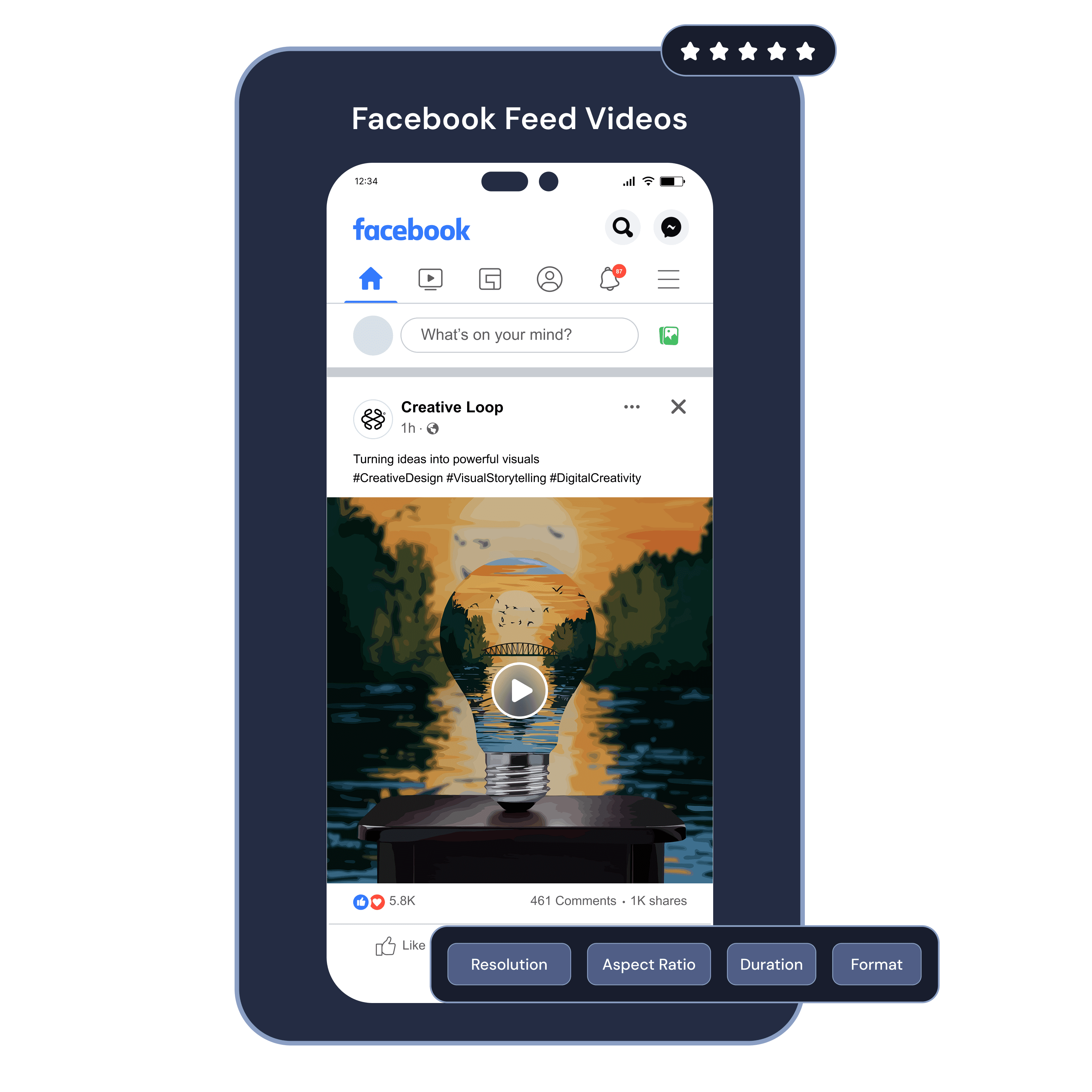Facebook preview