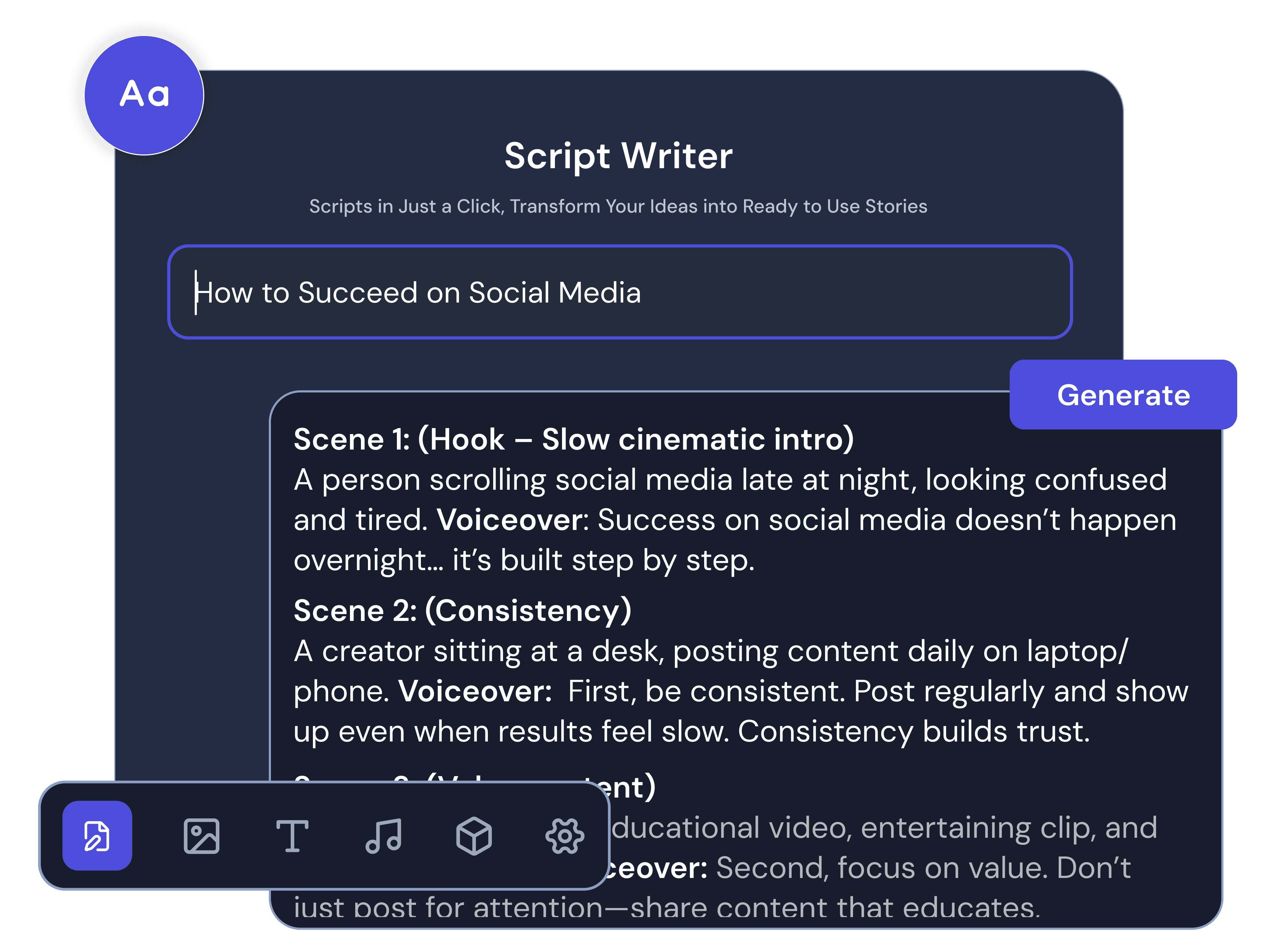 Script Writer