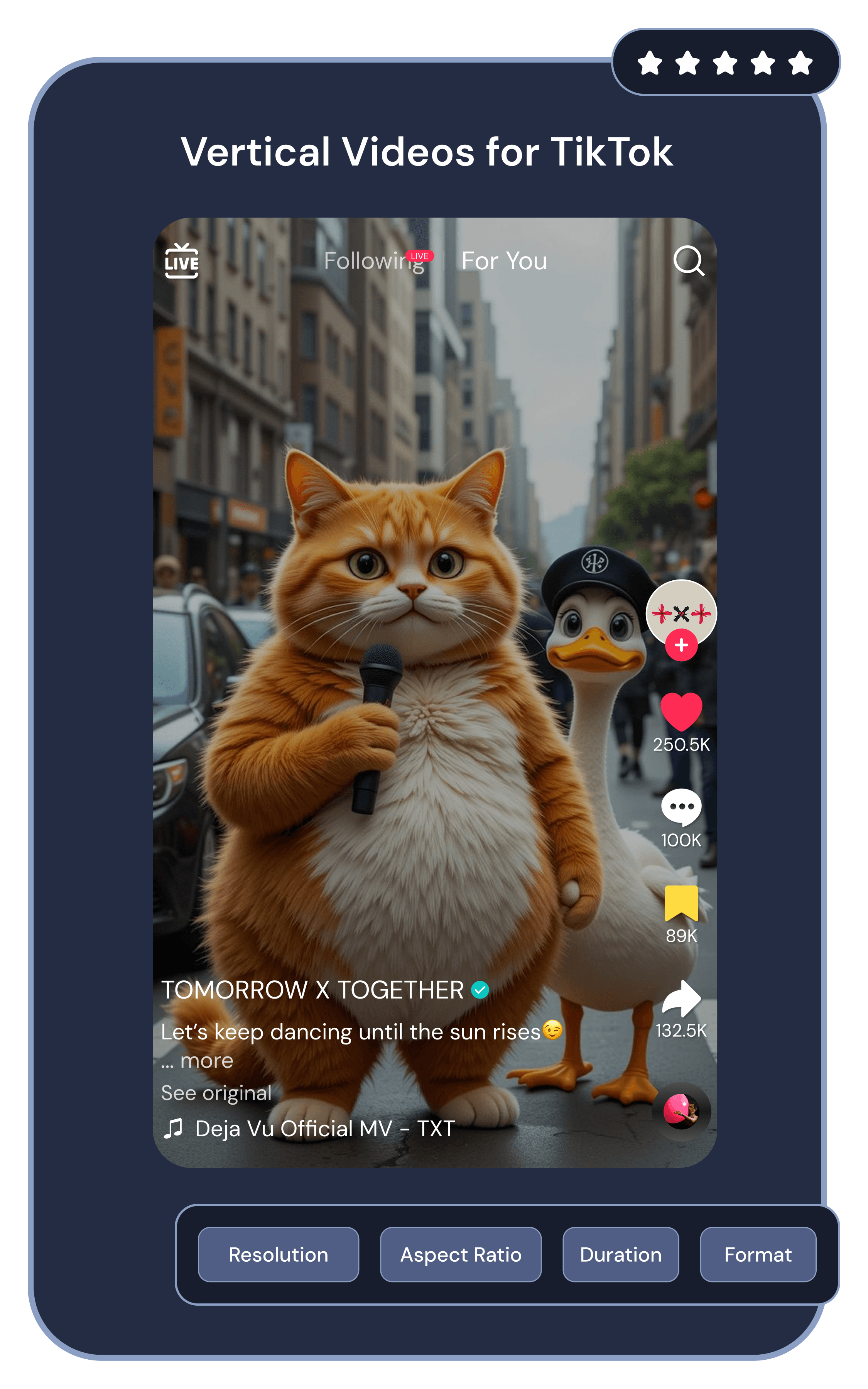 TikTok preview